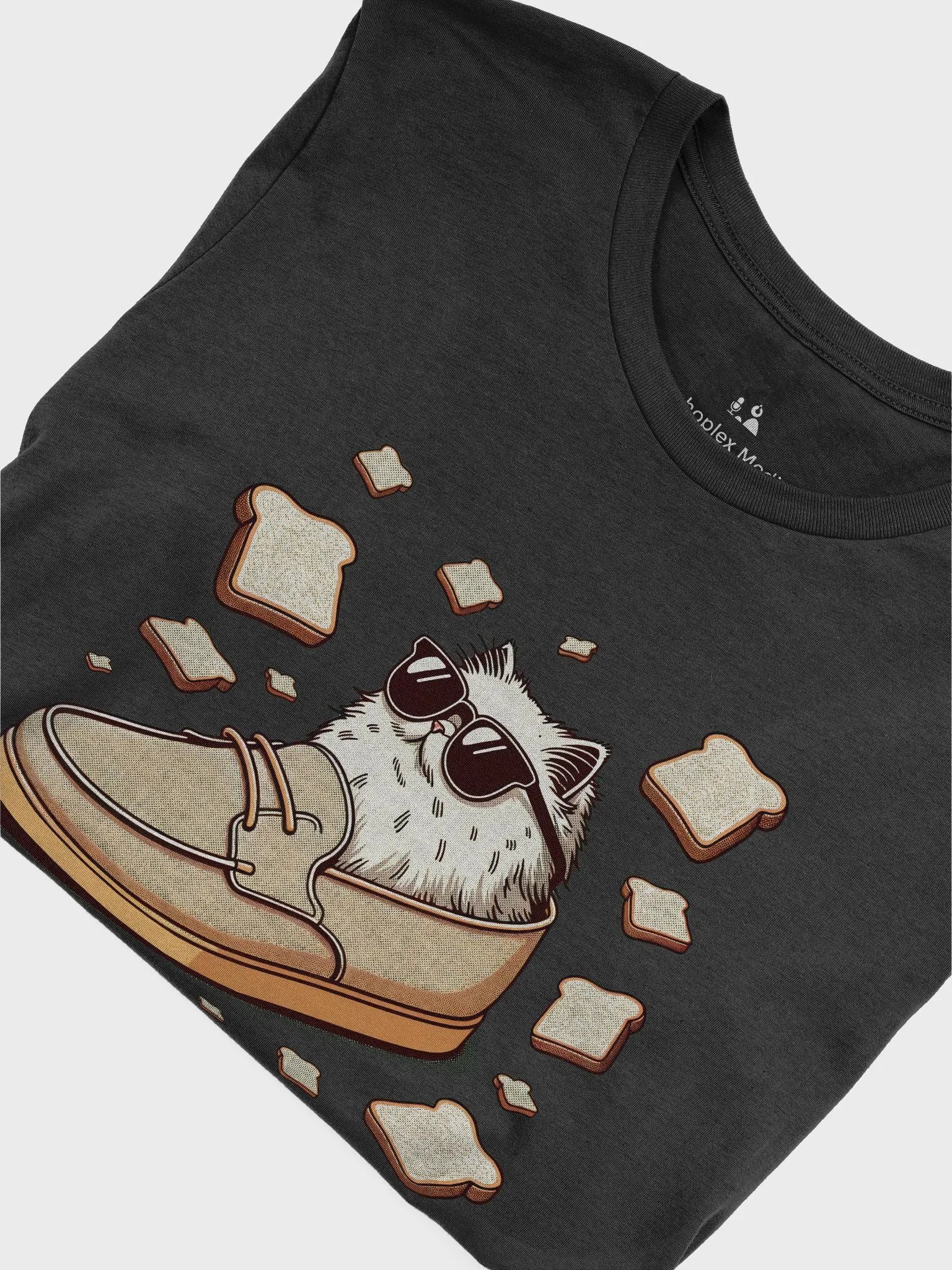 Toast Cat #2 Tee - Dark Colors product image (39)