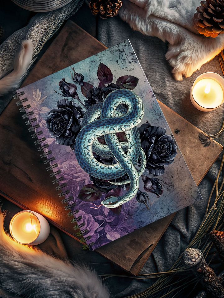 Floral Snake Gothic Journal product image (1)