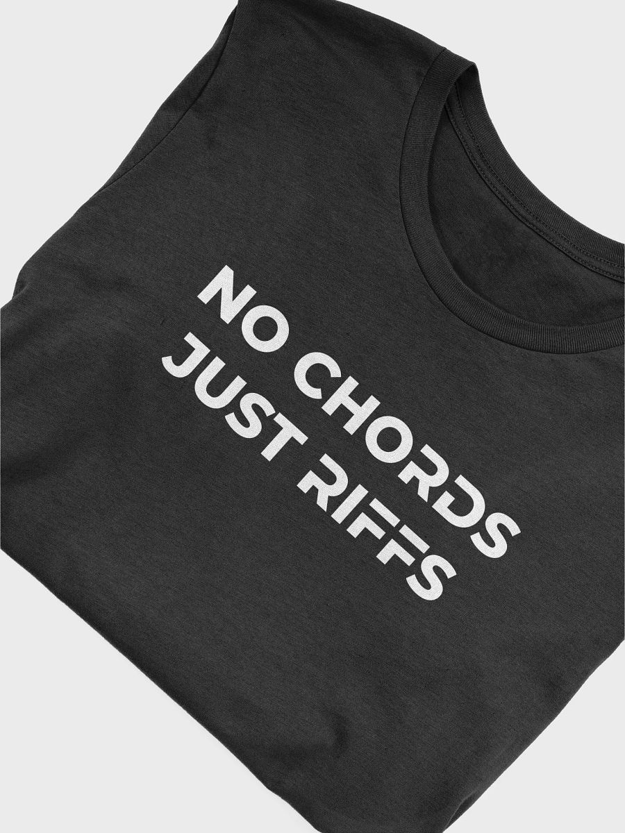 T-shirt - No Chords, Just Riffs product image (5)