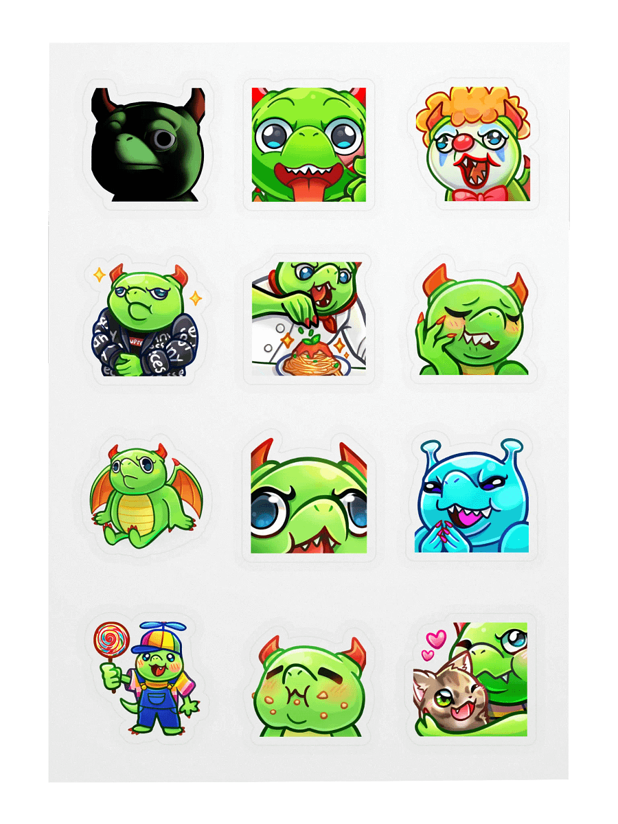 StickerDaSheet Emote pack 1 product image (3)