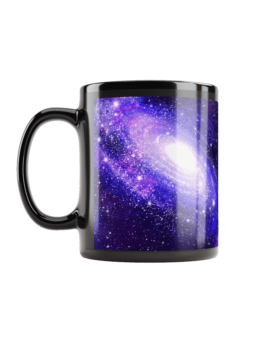 Floating Moona in Galaxy Black Glossy Mug product image (12)