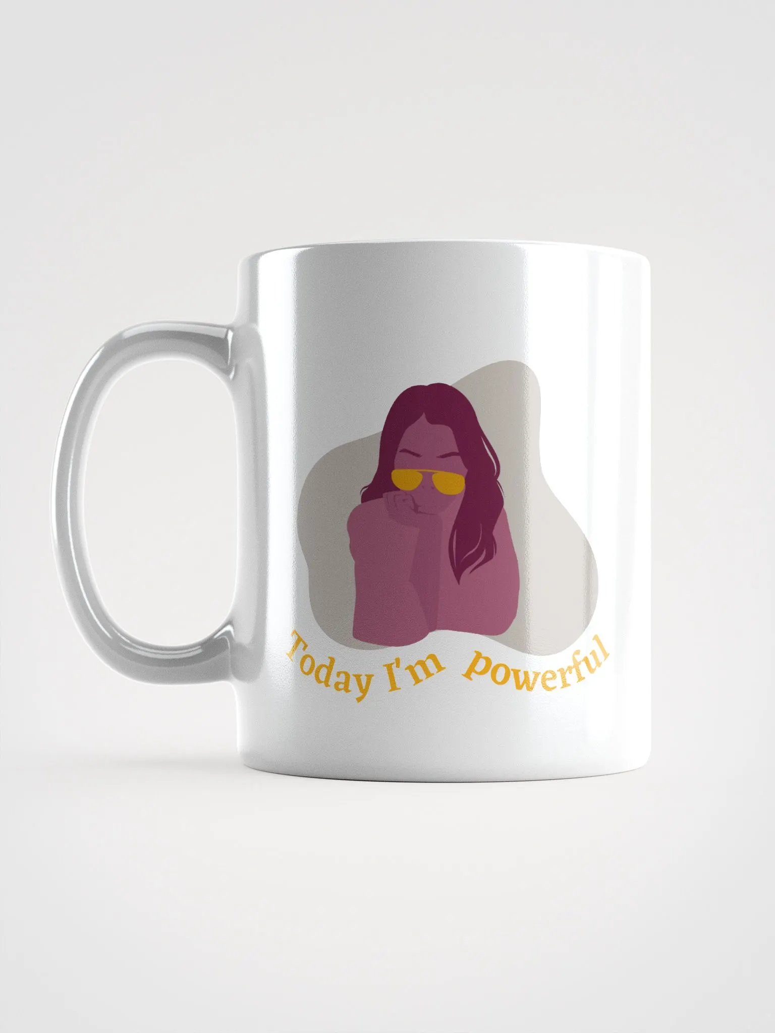 Today I'm Powerful mug product image (1)