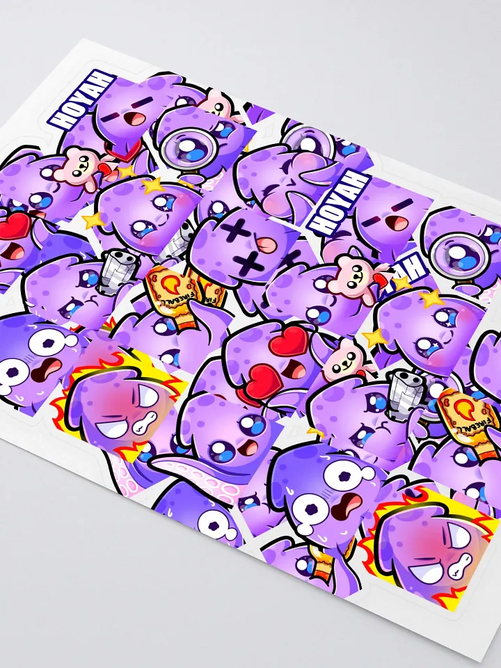 Squid Emote Sticker Set [4] product image (2)