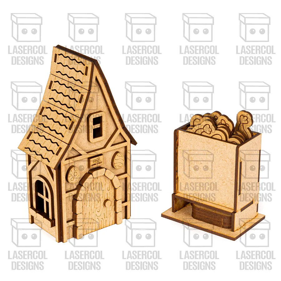 Easter Gnomes House Set 2 - Laser Cut Files product image (4)