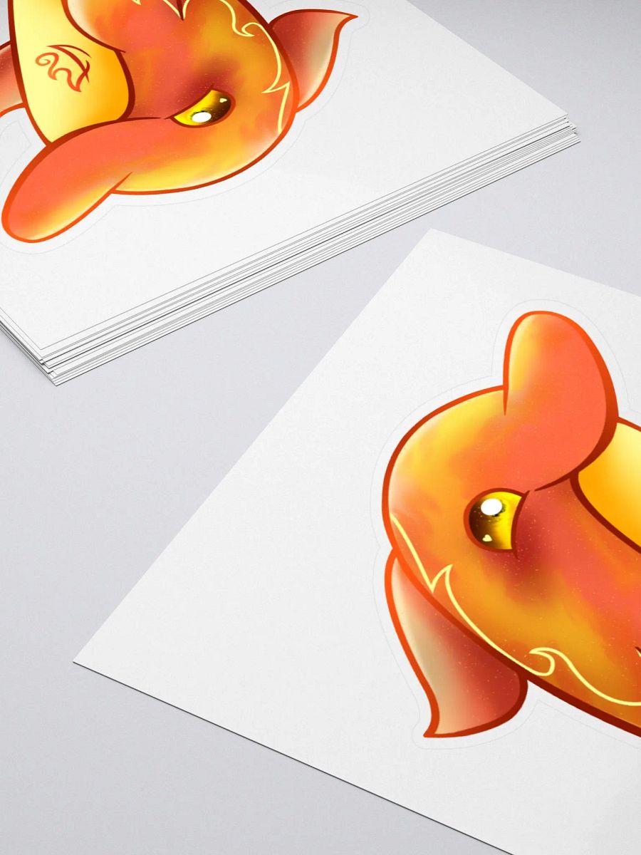 FIRE DOLPHIN - STICKER product image (10)
