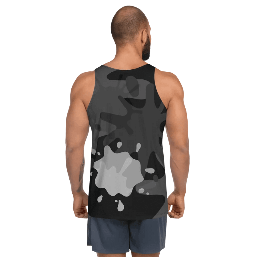 Dark Chaos Splatter Tank - White product image (6)