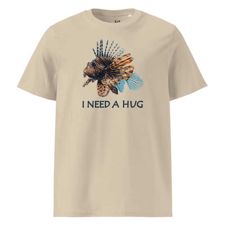 Lionfish - Organic Cotton - Unisex T-Shirt - Pale Palette product image (1)