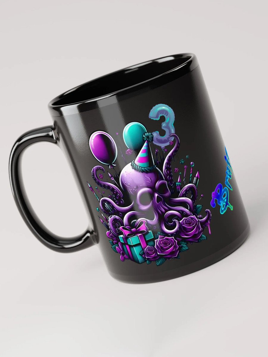 Exclusive Boosted/ 3rd Anniversary Macabre Black Mug product image (3)