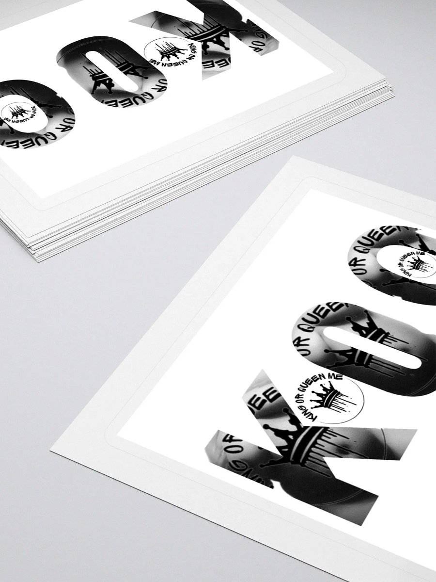 Royal Drip Kiss Cut Stickers product image (4)
