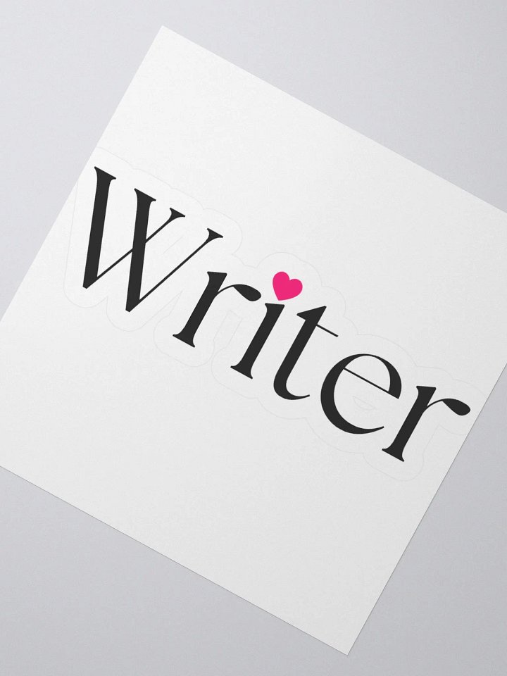 Writer Sticker product image (2)