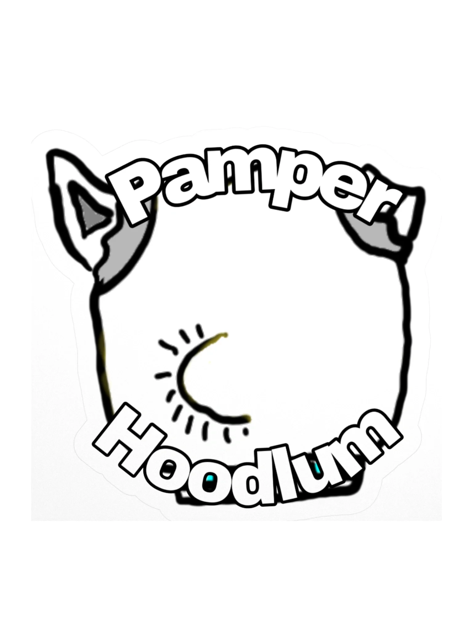Pamper *Hood*lum Sticker product image (1)