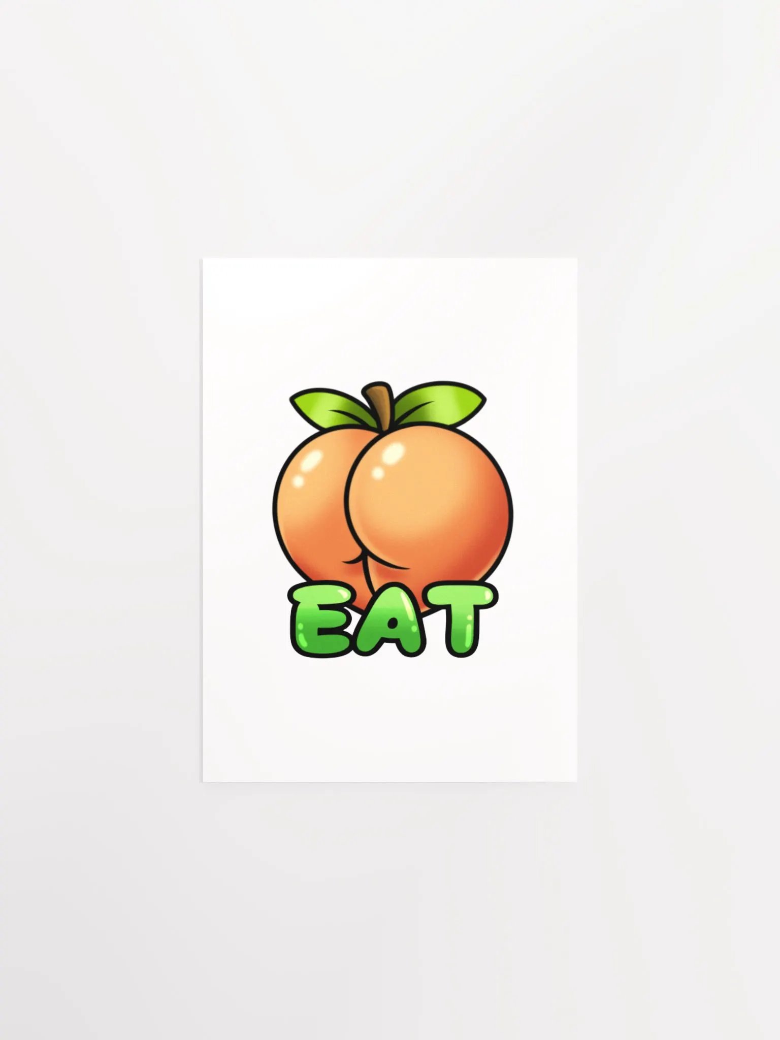Eat Peach Poster product image (1)