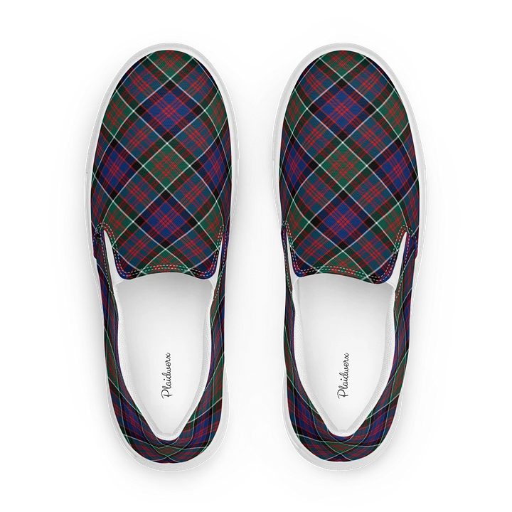 MacDonald Clanranald Tartan Men's Slip-On Shoes product image (1)