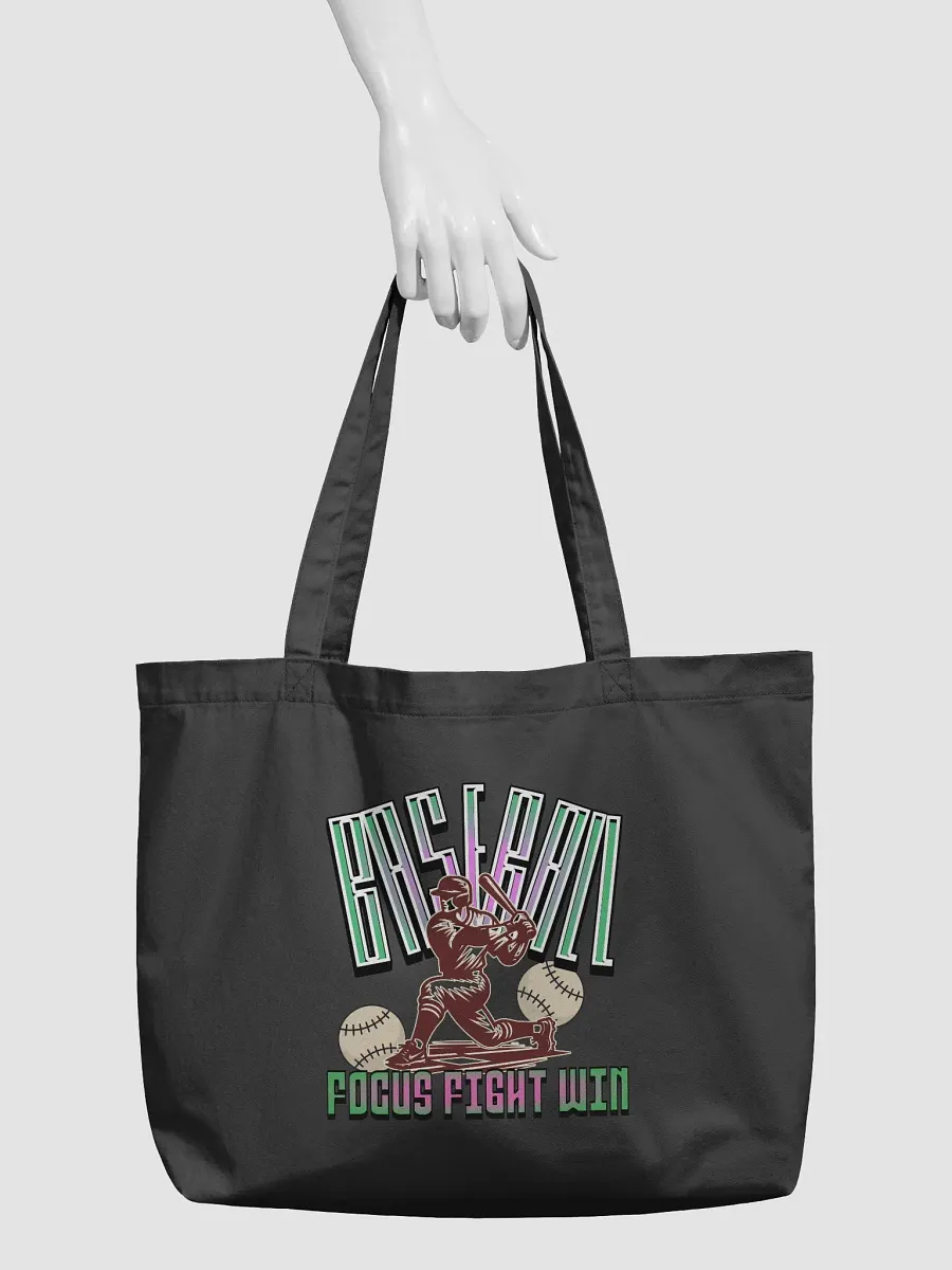Focus Fight Win Baseball Tote product image (3)
