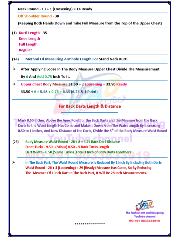 Kurti Drafting PDF product image (4)