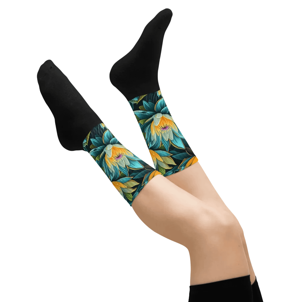 Lotus blue bas/socks product image (5)