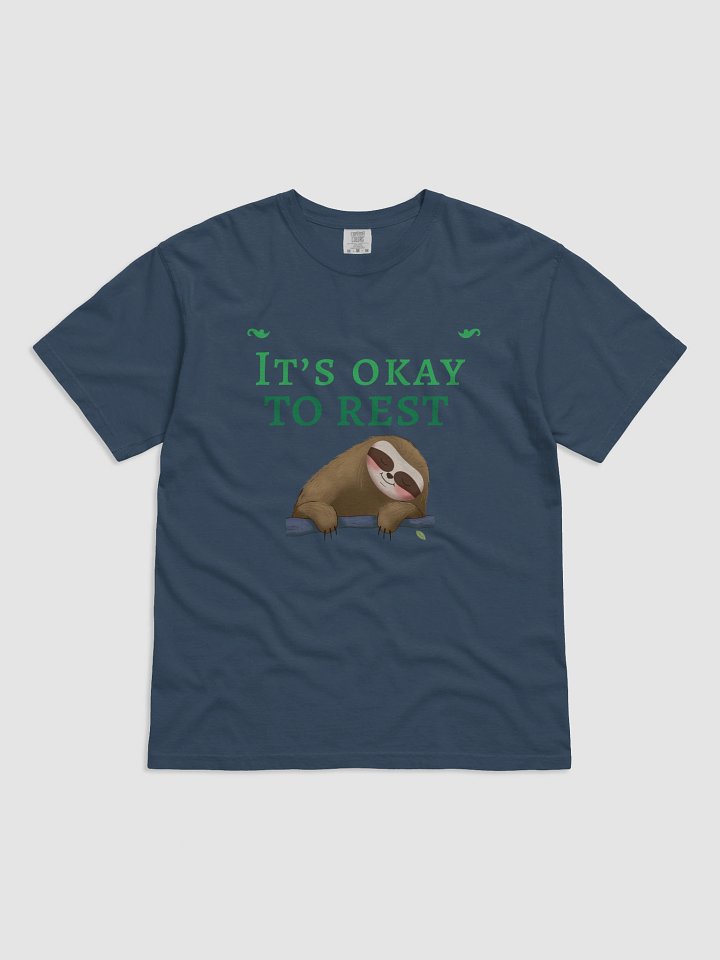 Restful Sloth Comfort T-Shirt product image (5)