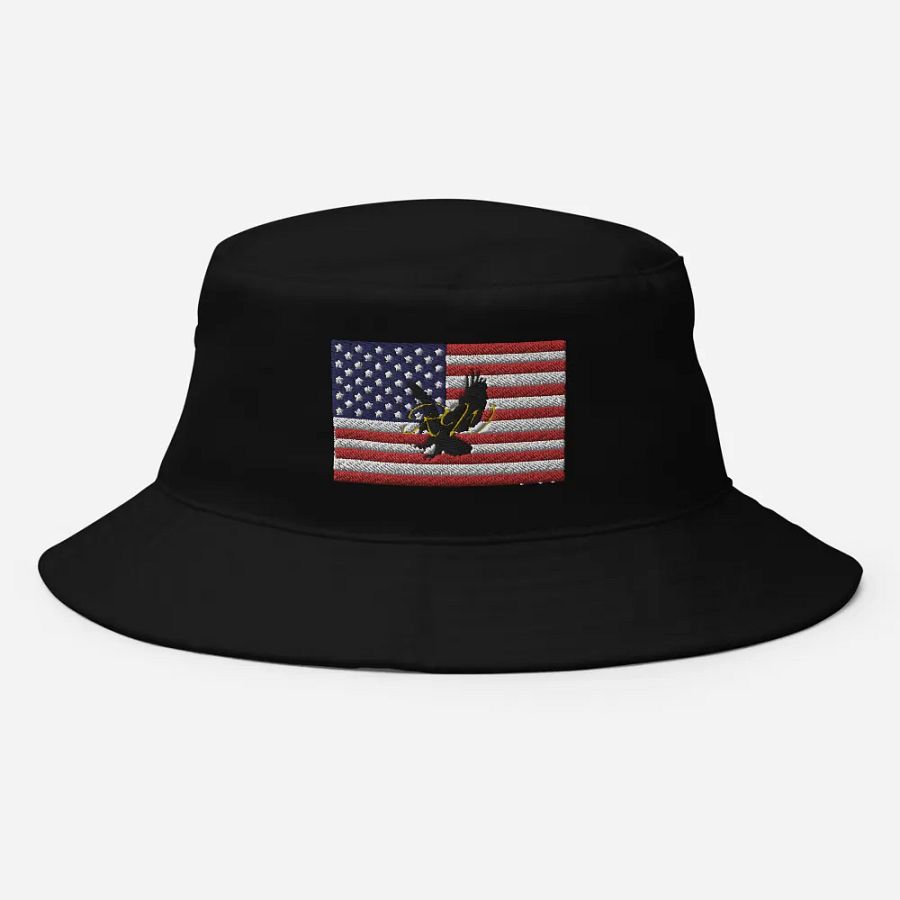 RW EAGLE USA FLAG Bucket Hat product image (8)