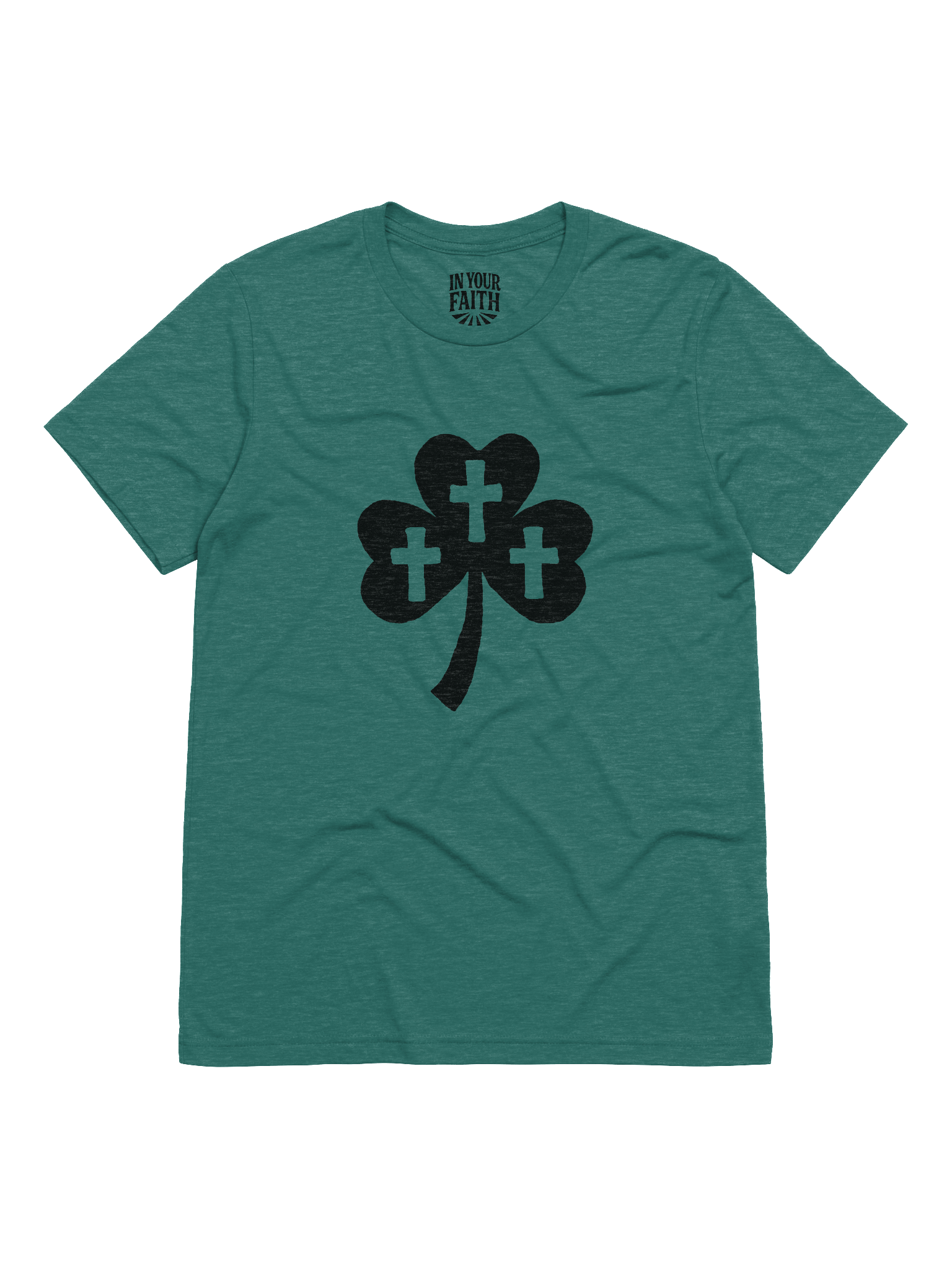 Clover and Crosses T-Shirt product image (1)