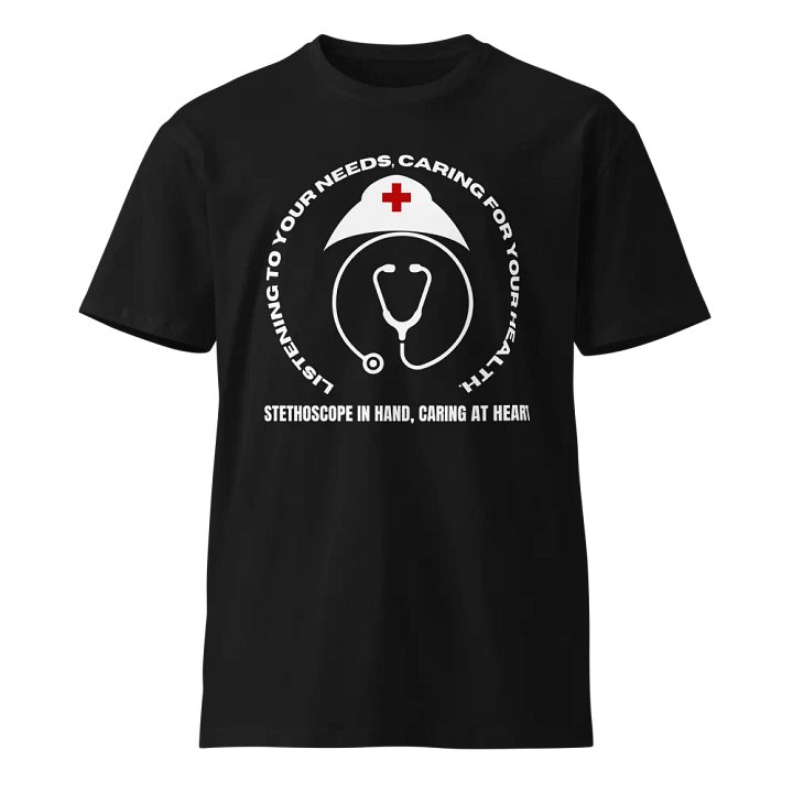 Heartbeat Hero Unisex Premium Tee product image (1)