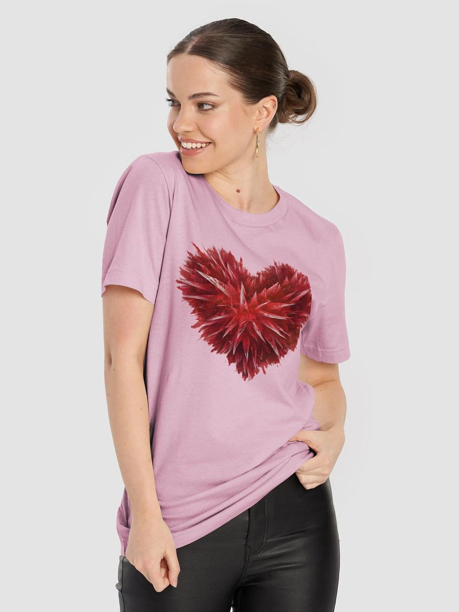 Heart made from crystal shards product image (2)