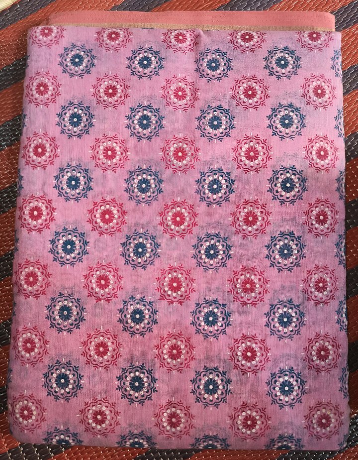 Pink Saree product image (2)