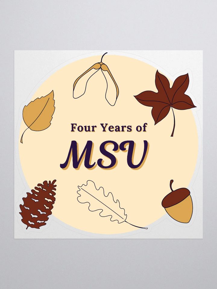 Autumn Anniversary Sticker product image (1)