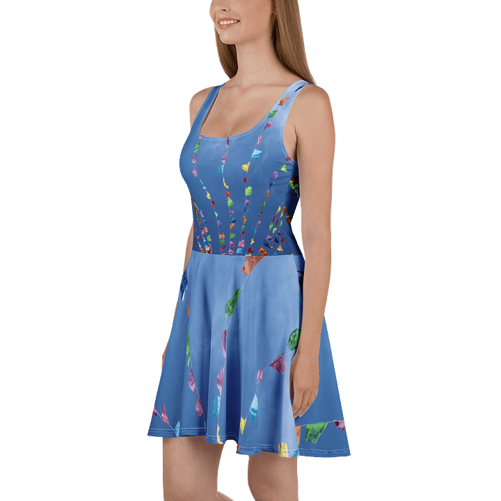 Papel Picado Skater Dress product image (1)