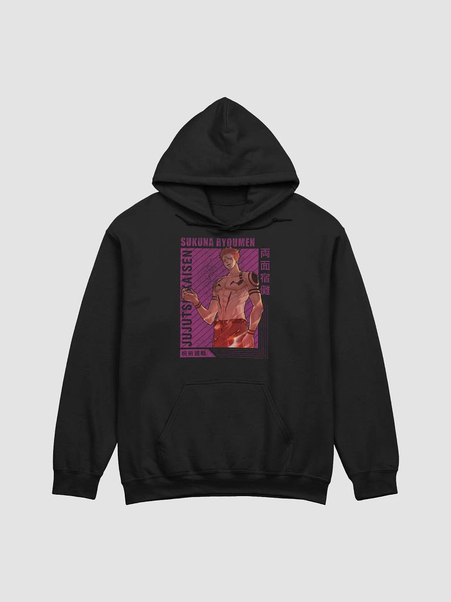 Jujutsu Kaisen Ryomen Sukuna Fiery Aura Sweatshirt – Gildan Midweight product image (1)