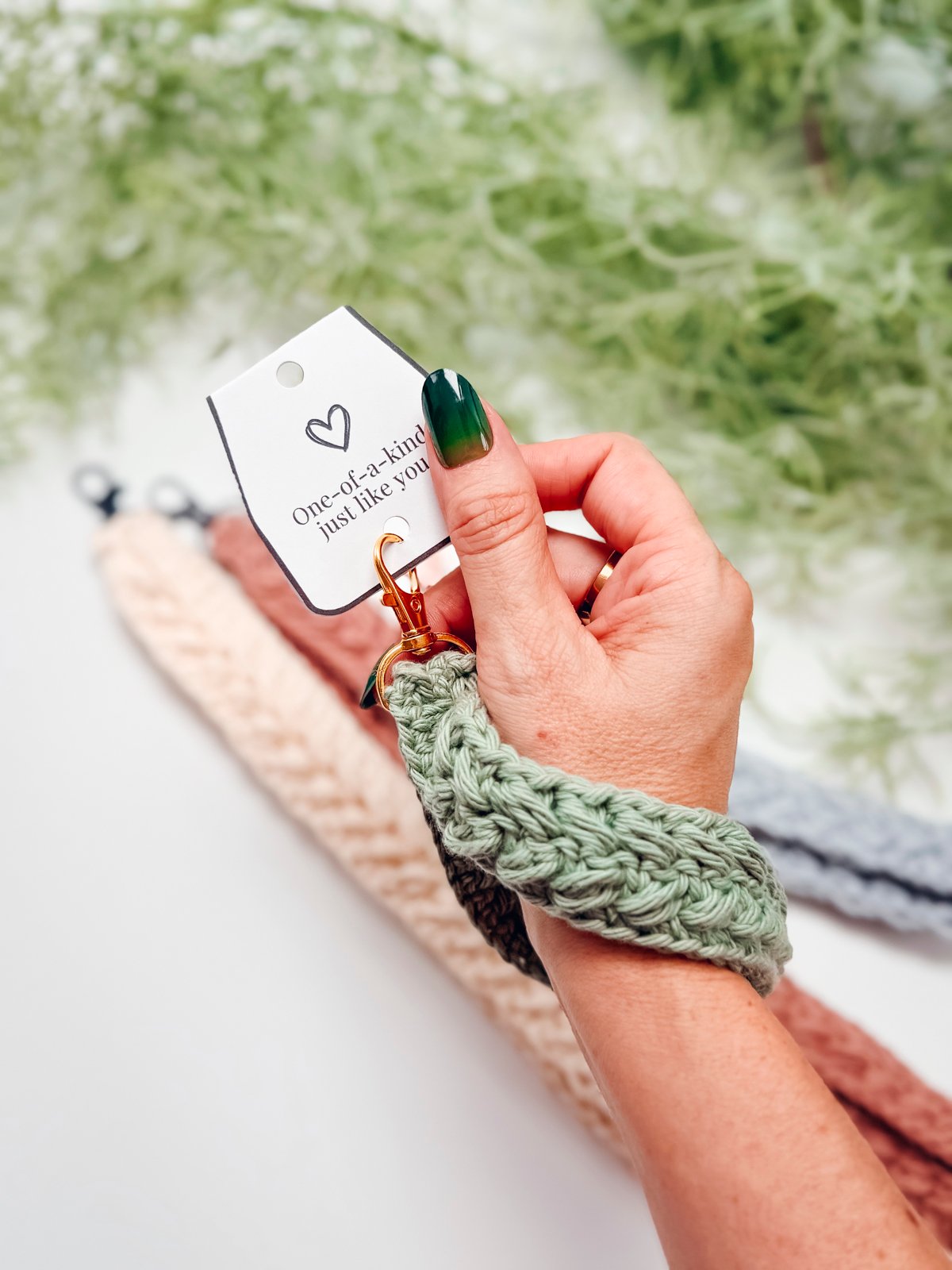 Wheat Stitch™ Keychain & Lanyard Crochet Pattern product image (7)