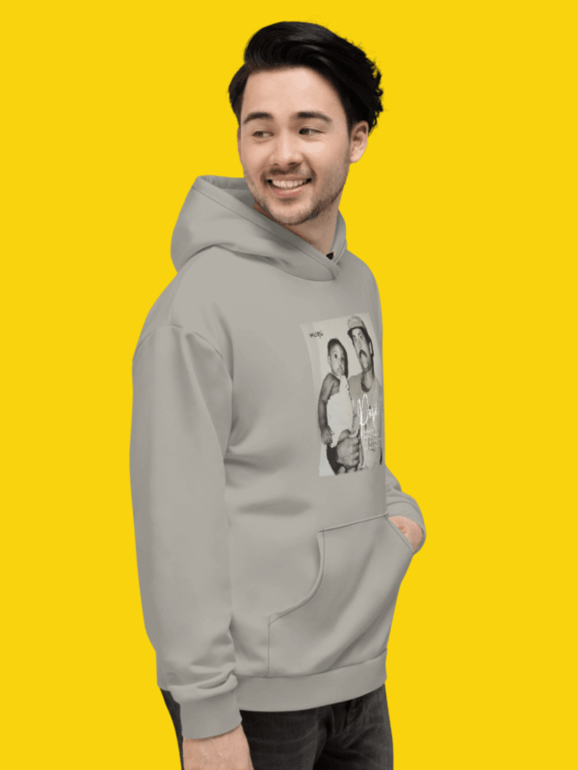 All-Over Print Recycled Unisex Hoodie | Papá product image (9)