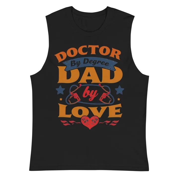 Doctor By Degree Dad By Love Muscle Tank product image (3)