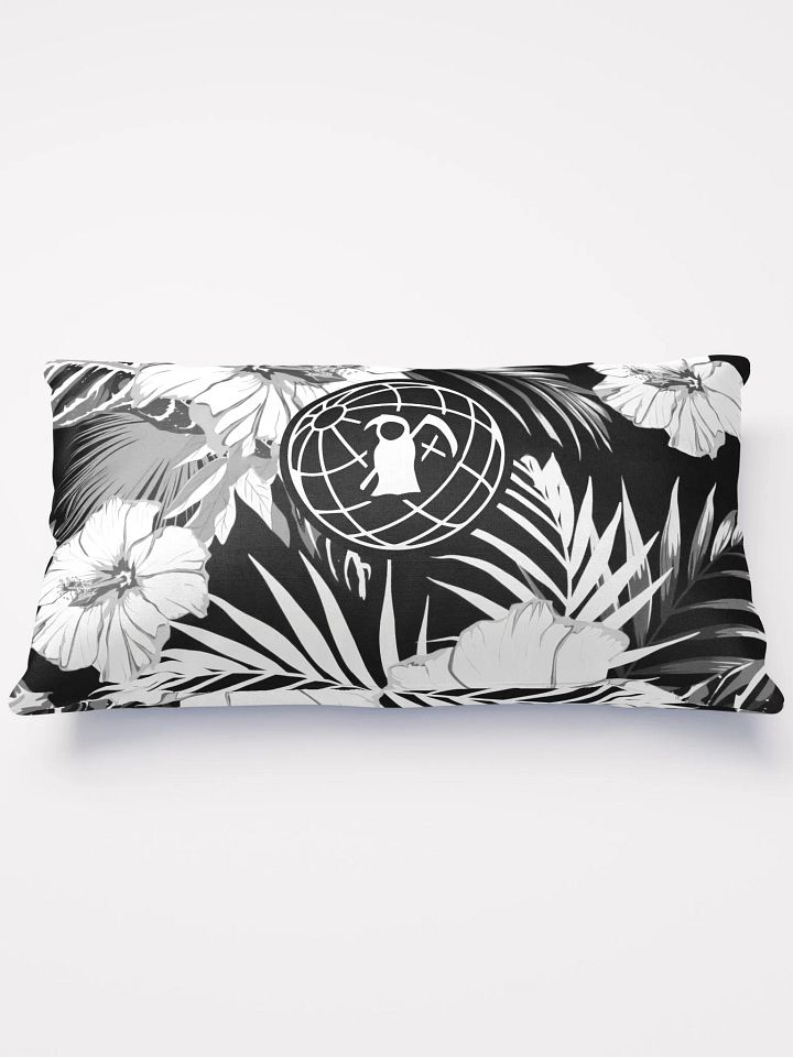 Digital Death Floral Pillow product image (1)