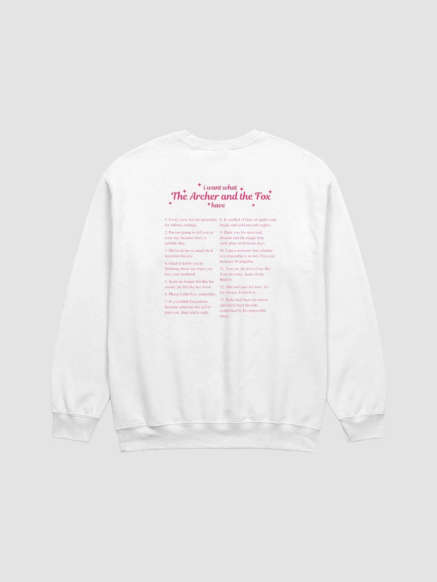 Evangeline & Jacks Quotes Crewneck Sweatshirt product image (3)