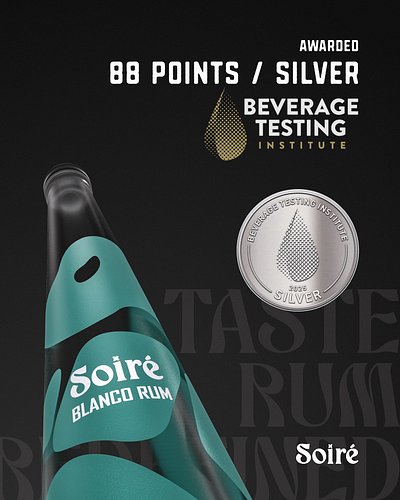 88 POINTS 🩶

SOIRÈ Blanco was awarded an 88 Point Silver Medal by the Beverage Testing Institute — one of the most respected ...
