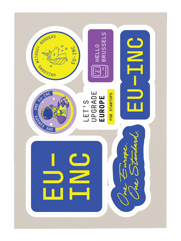 EU–INC Stickers product image (1)