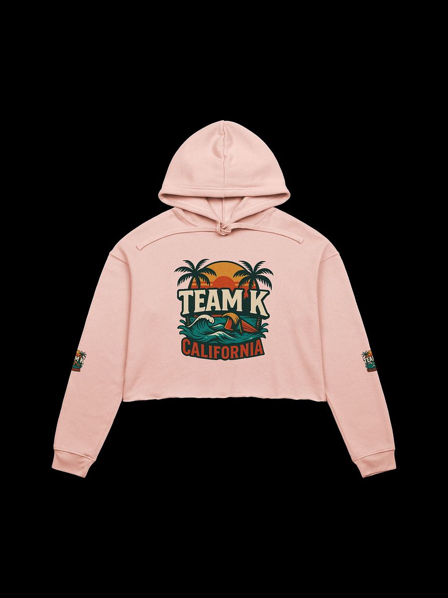 TEAM K CALIFORNIA Crop Hoodie product image (8)