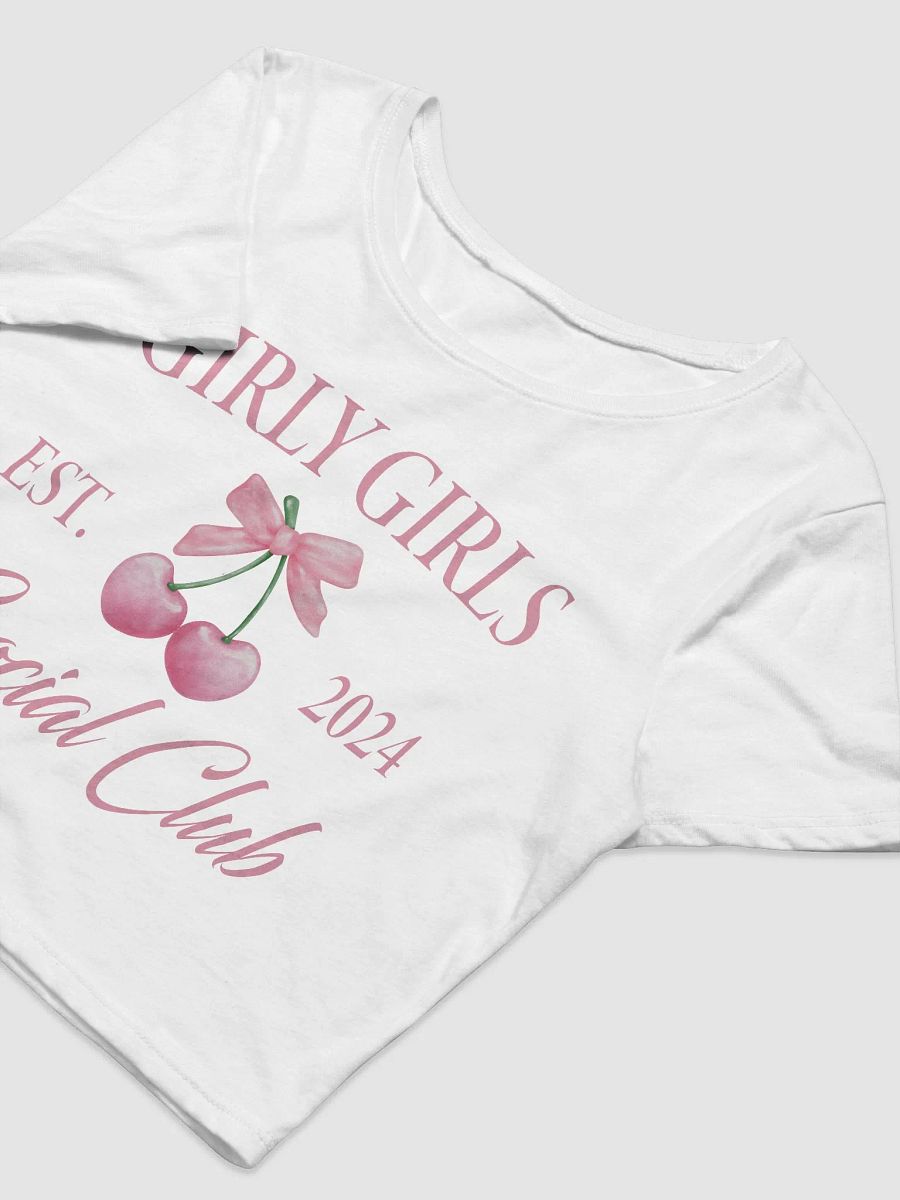 'Girly-Girls Social Club' Crop Tee product image (13)