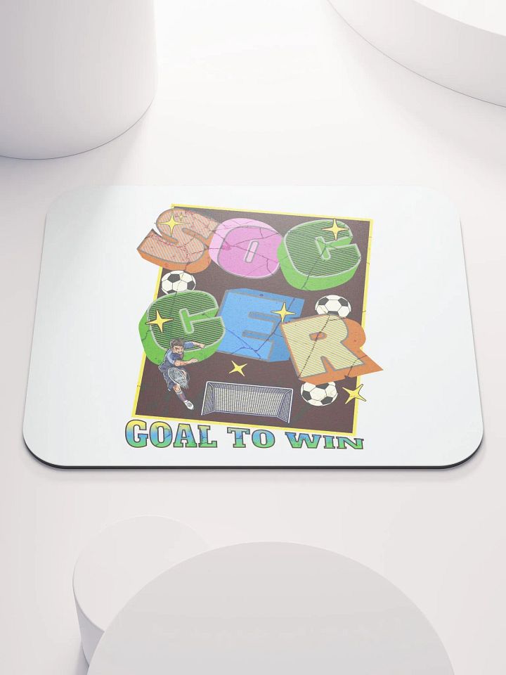 Goal To Win Soccer Sensation Mouse Pad product image (1)