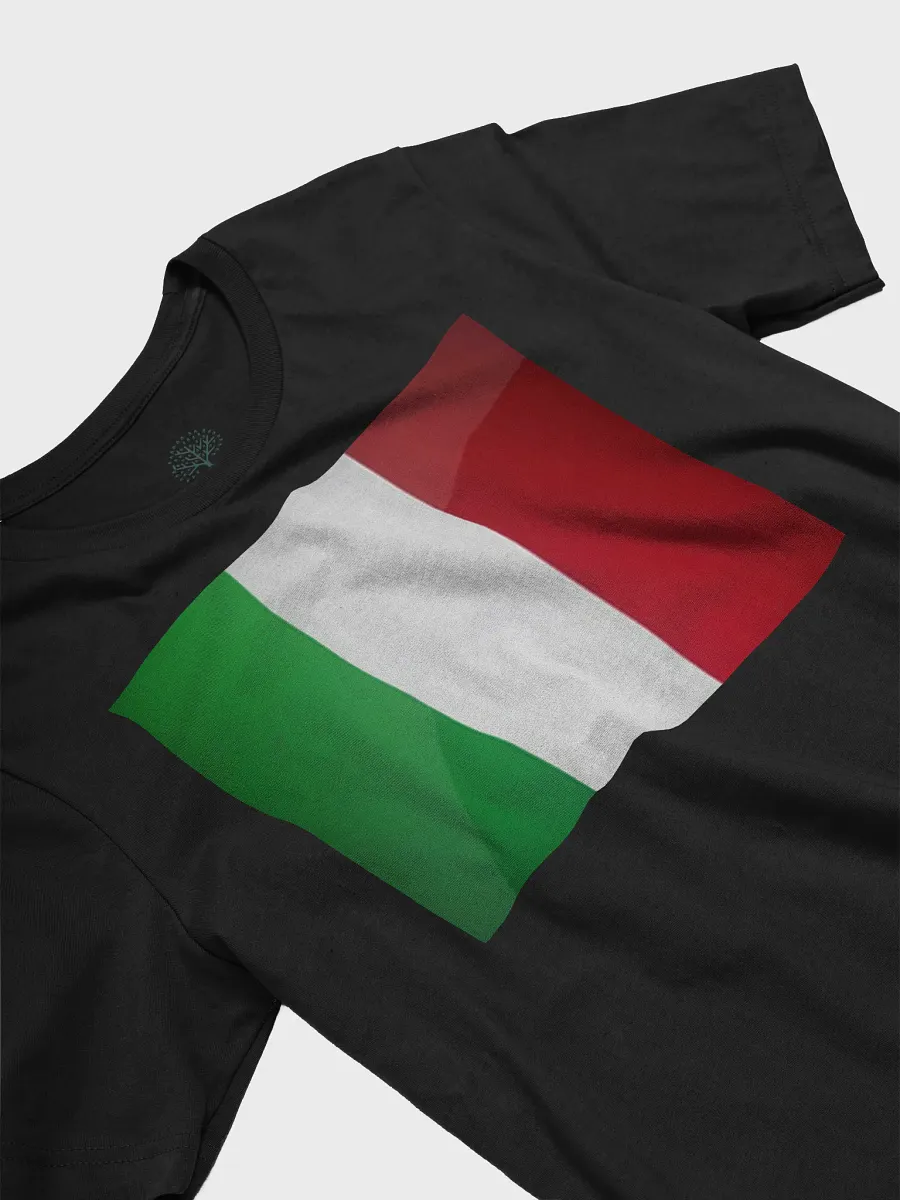 Supersoft Unisex Italian Flag T-Shirt | Graphic Grove Exclusive product image (5)