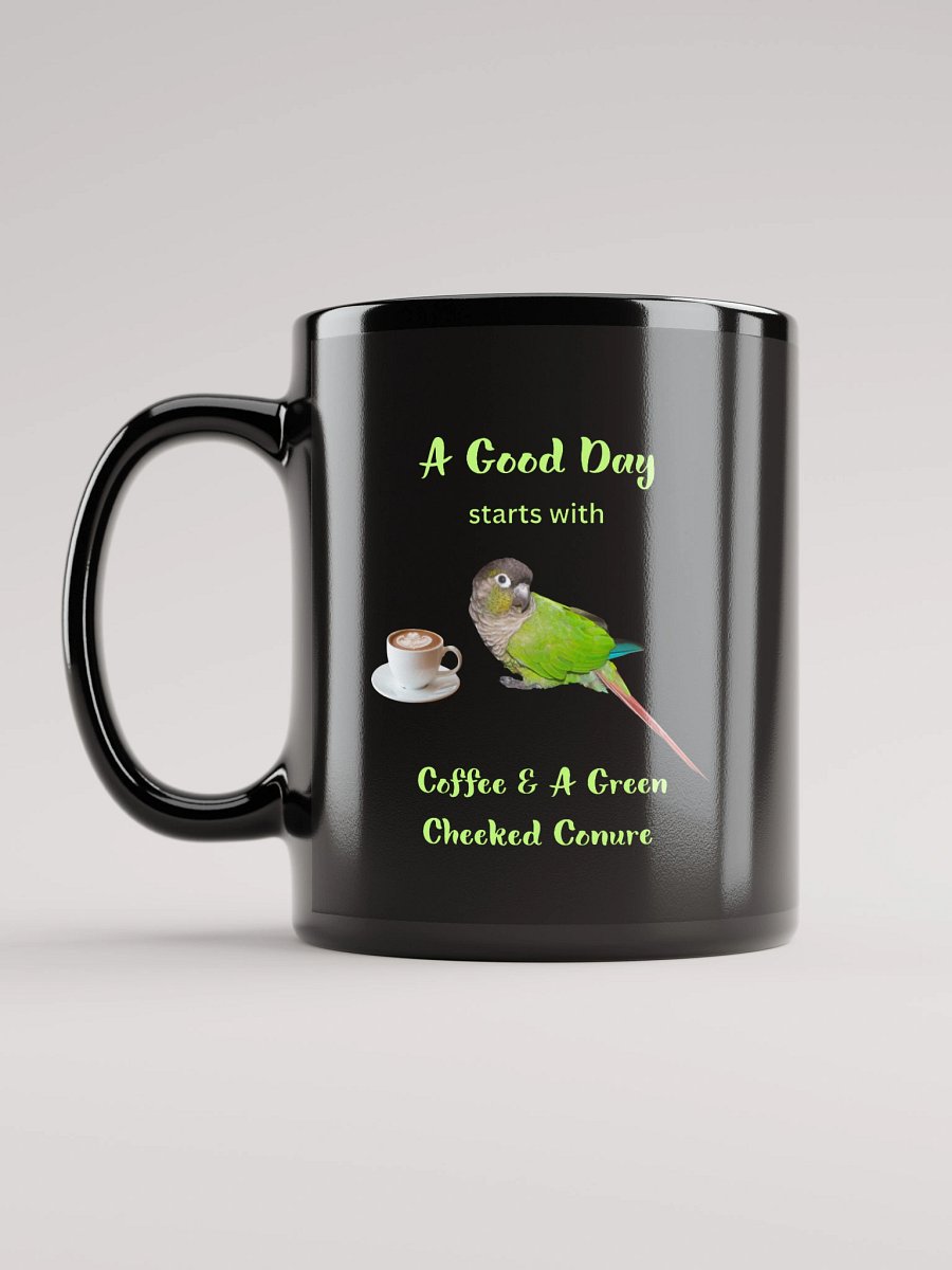 Green Cheeked Conure Coffee Mug product image (6)