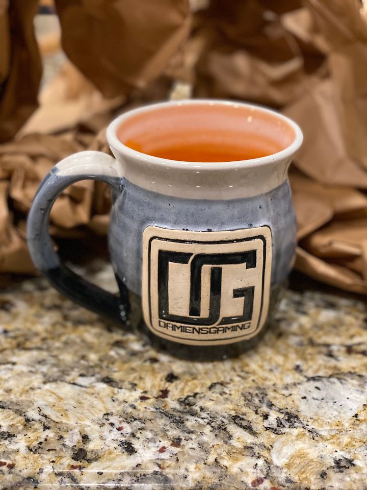 DamiensGaming Ceramic hand made mug! product image (2)