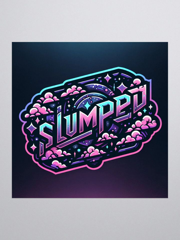 CLOUDY SLUMPED STICKER product image (2)