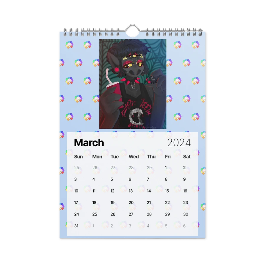 Pastel Blue CS Activity Calendar 2024 product image (25)