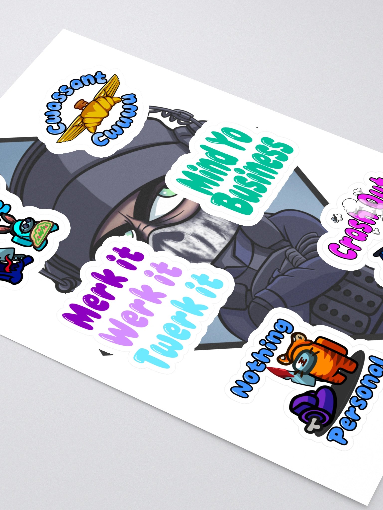 War Cwimes - Sticker Sheet product image (2)