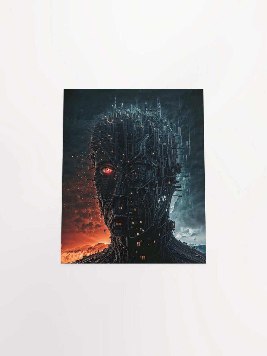 The City Wears a Face Matte Poster product image (32)