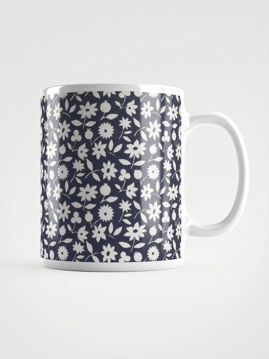 White Flowers: Charles Goy Glossy Mug product image (1)