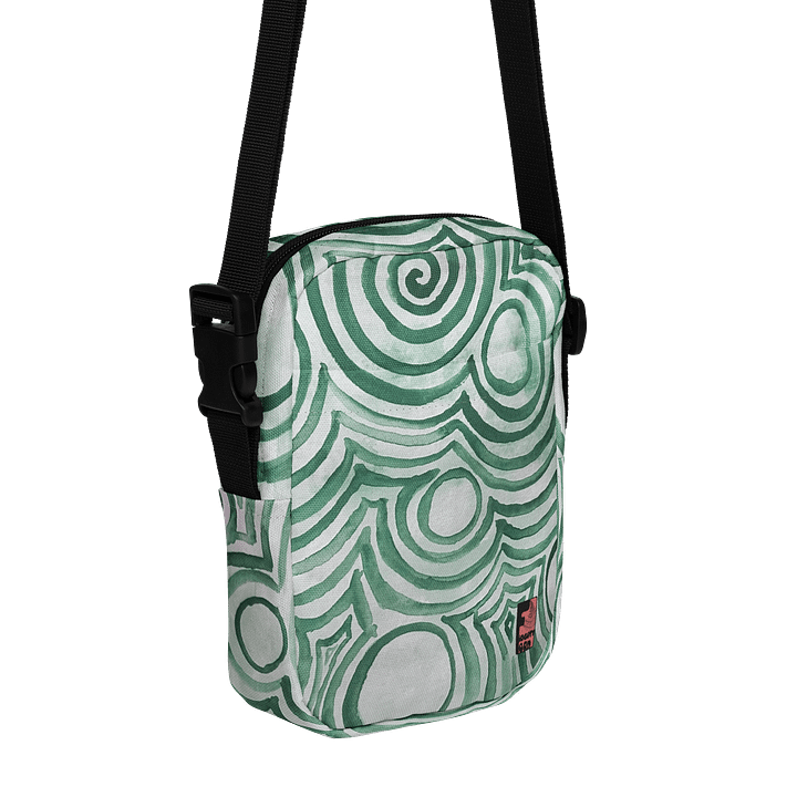 "Green Swirl" Crossbody Bag product image (1)