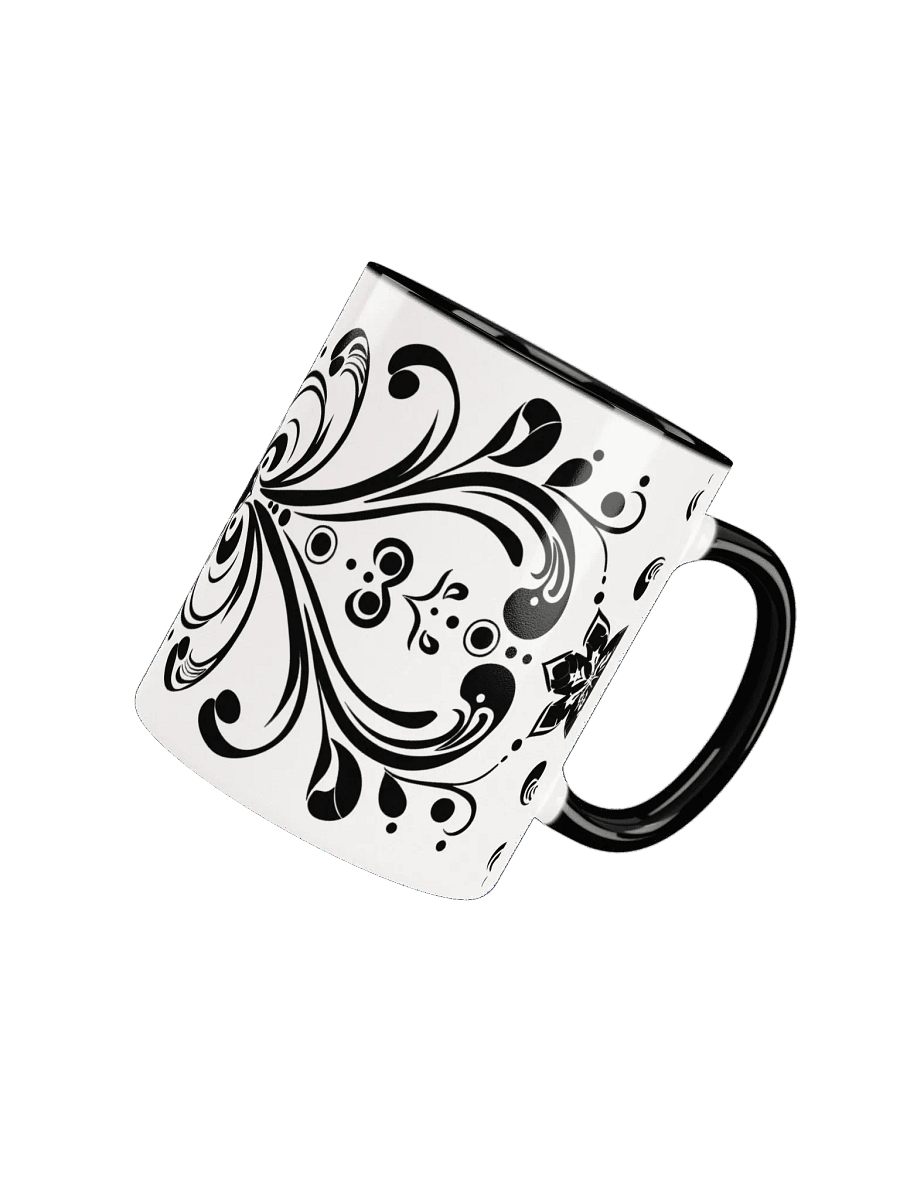 Vibrant Swirls Ceramic Mug product image (5)