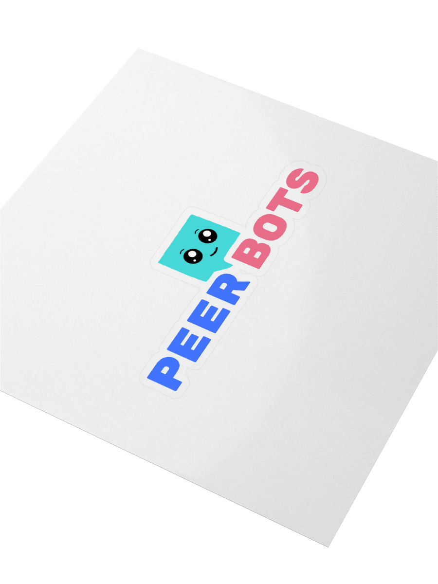 Peerbots Logo Sticker product image (3)
